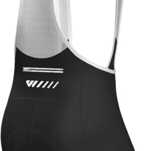Lo.gas Men’s Cycling Bib Shorts, Gel Padded with Pockets, Breathable Quick-Dry for Men