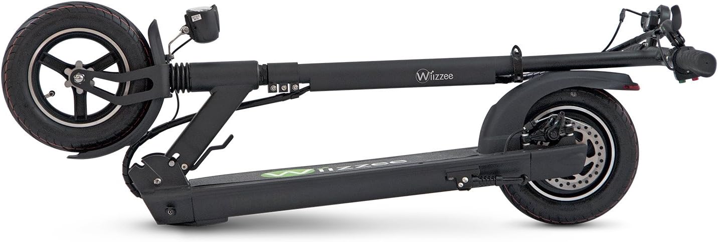 WIIZZEE E Scooter with Road Approval WS5 Max, Motor 500 W, Battery Life up to 40 km, Sporty and Durable, Black – Bild 8