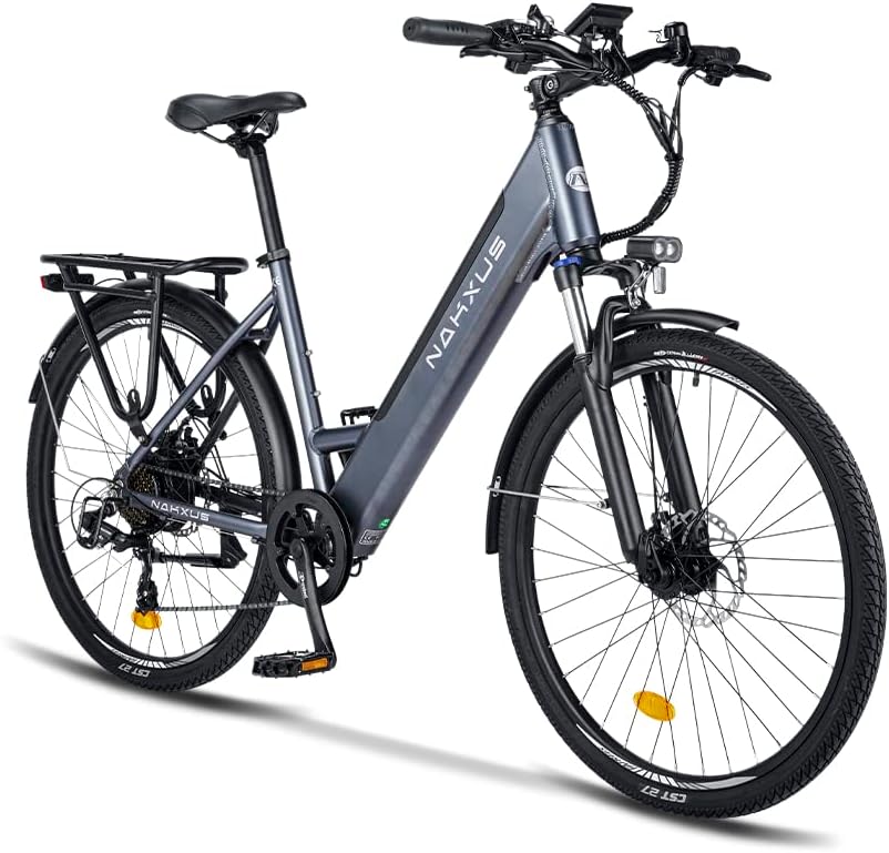 26M208 E-Bike, Electric Bicycle 26 Inch Trekking Bike E-City Bike with 36 V 13 Ah Lithium Battery for Long Range up to 100 KM, 250 W Motor, EU-Compliant Folding Bike with App