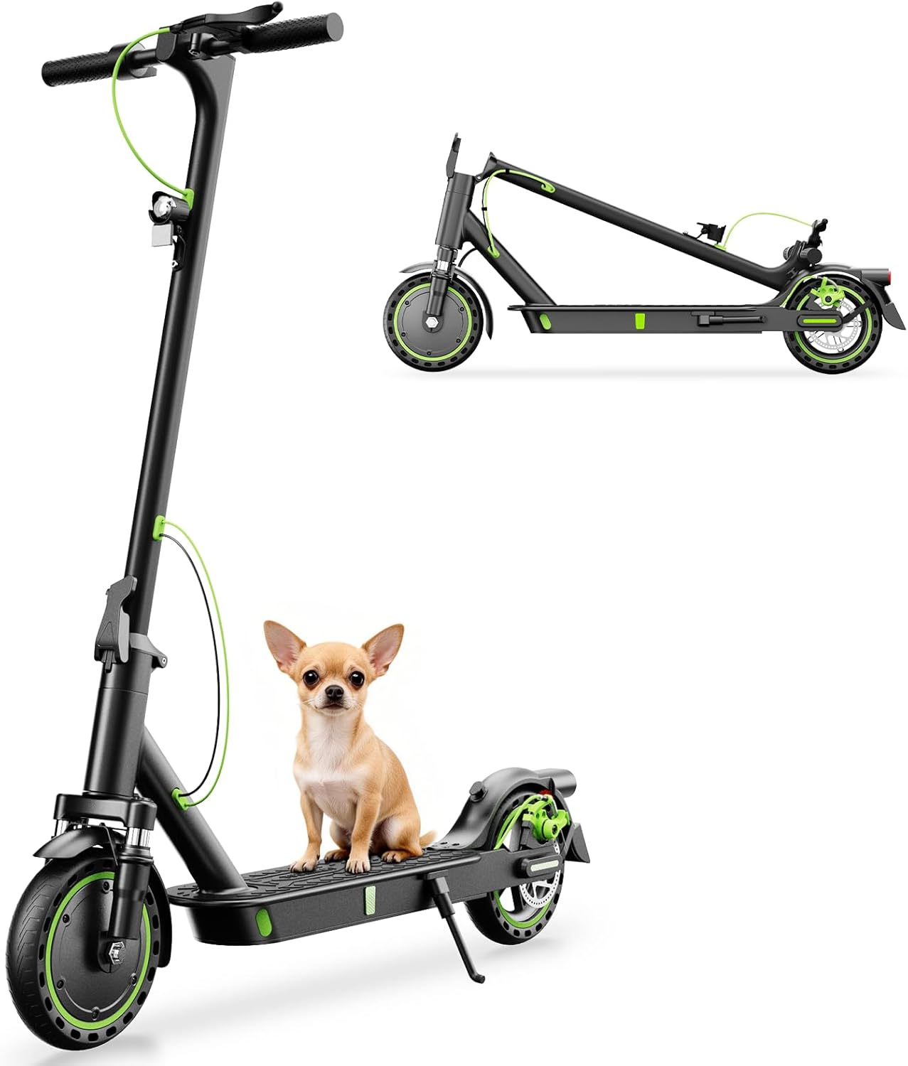 E Scooter S6ABE with Road Legal and Front Wheel Suspension 350 W Motor, 20 km/h, 35 km Range, Electric Scooter
