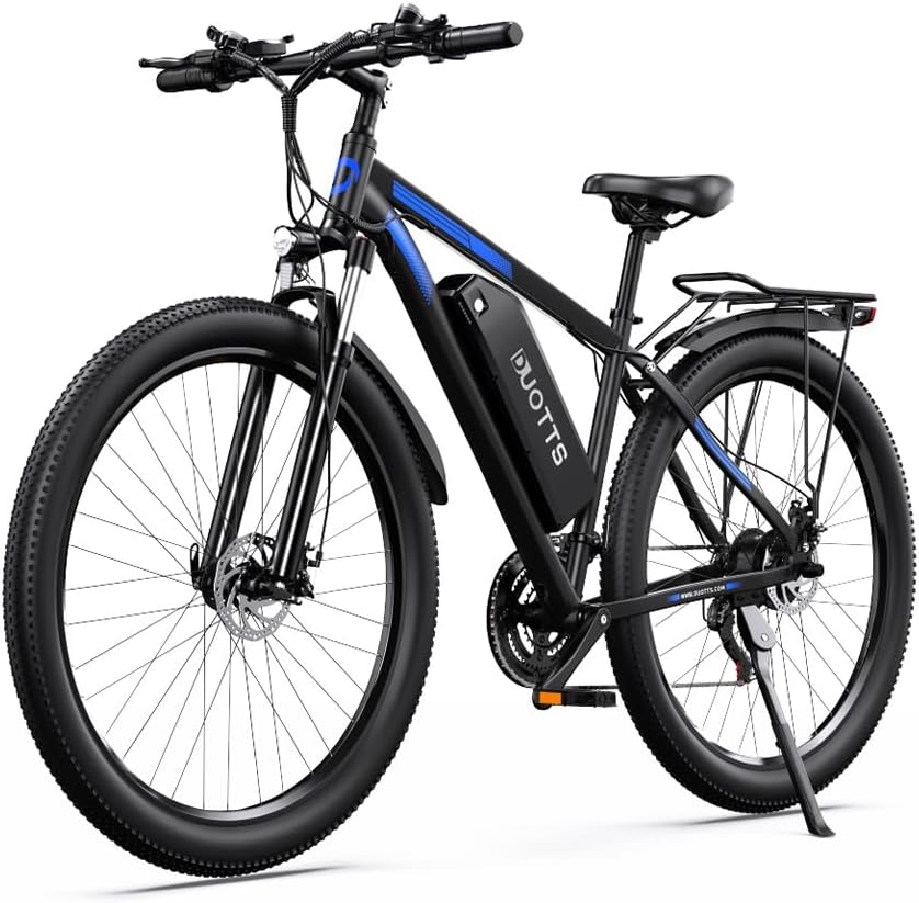 C29 Adult Electric Bike 48V Brushless Motor 15Ah Battery Magnesium Aluminum Alloy Frame Suitable for City Commuter Off Road Mountain 21 Speed Disc Brakes