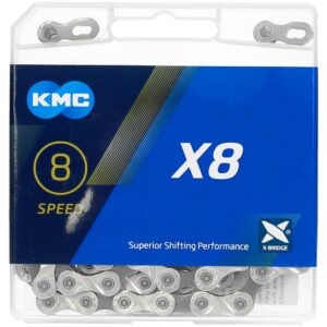 KMC X8-93 – 7/8 Speed Silver/Grey Chain