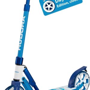 HUDORA BigWheel 205 Advanced Scooter – Daydream Edition – for up to 100 kg – Height-Adjustable & Foldable Scooter – Kick Scooter for Children/Teenagers & Adults
