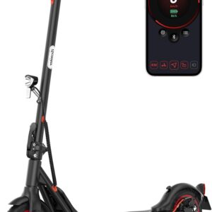 E Scooter with Road Approval for Adults | ABE Electric Scooter – Carefree Freedom in City Max 500 W Motor Max 30/25 km Range for Effortless Commuting & Discovery, Lightweight Electric Scooter with App