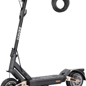 NAVEE GT3 und ST3 Serie E-Scooter 350W-400W, 50 km-75 km Reichweite | Vierfach-Federung | Klappbar (54 cm) mit IPX5,Steigungen 18%-22%