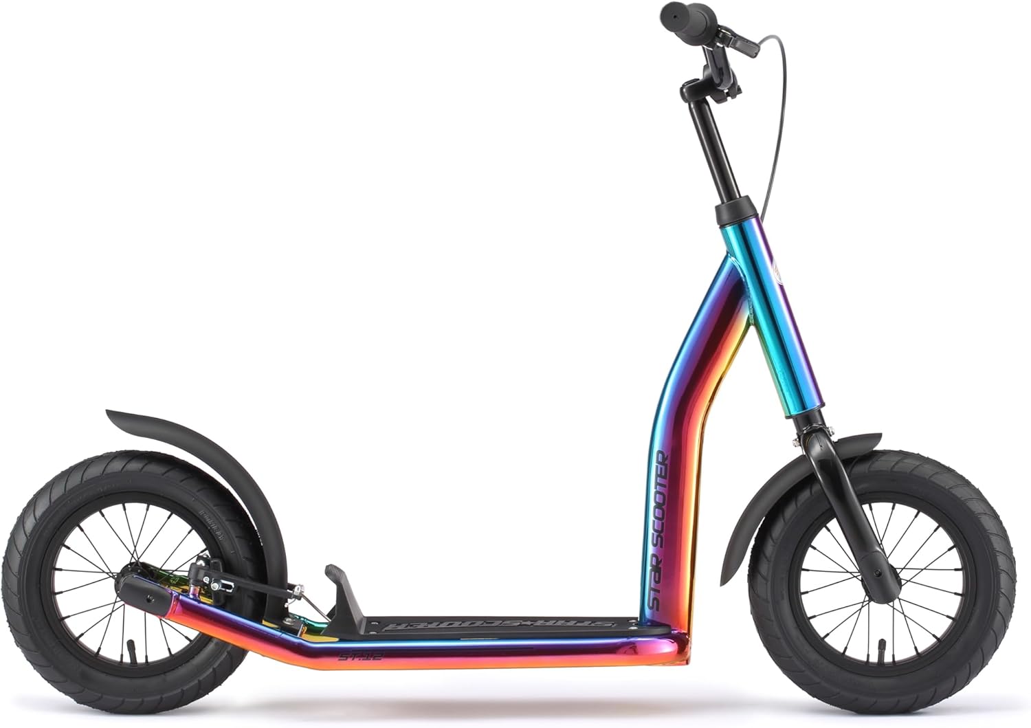 STAR SCOOTER Children's Scooter from 7 Years City Kick Scooter Pneumatic Tyres Height Adjustable 12 Inch New Gen – Bild 2