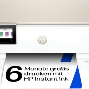 HP Envy Photo 7230 Multifunction Printer, Inkjet Printer, 6 Months Free Printing Instant Ink Included, Printing, Scanning, Copying, Photo Print, DIN A4, WiFi, USB
