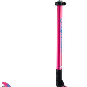 GLOBBER Primo Foldable Plus Lights Scooter – Scooter Children from 3 Years – Scooter 120/80 mm – ABEC 5, 3 Wheels with LED Wheels – Height Adjustable