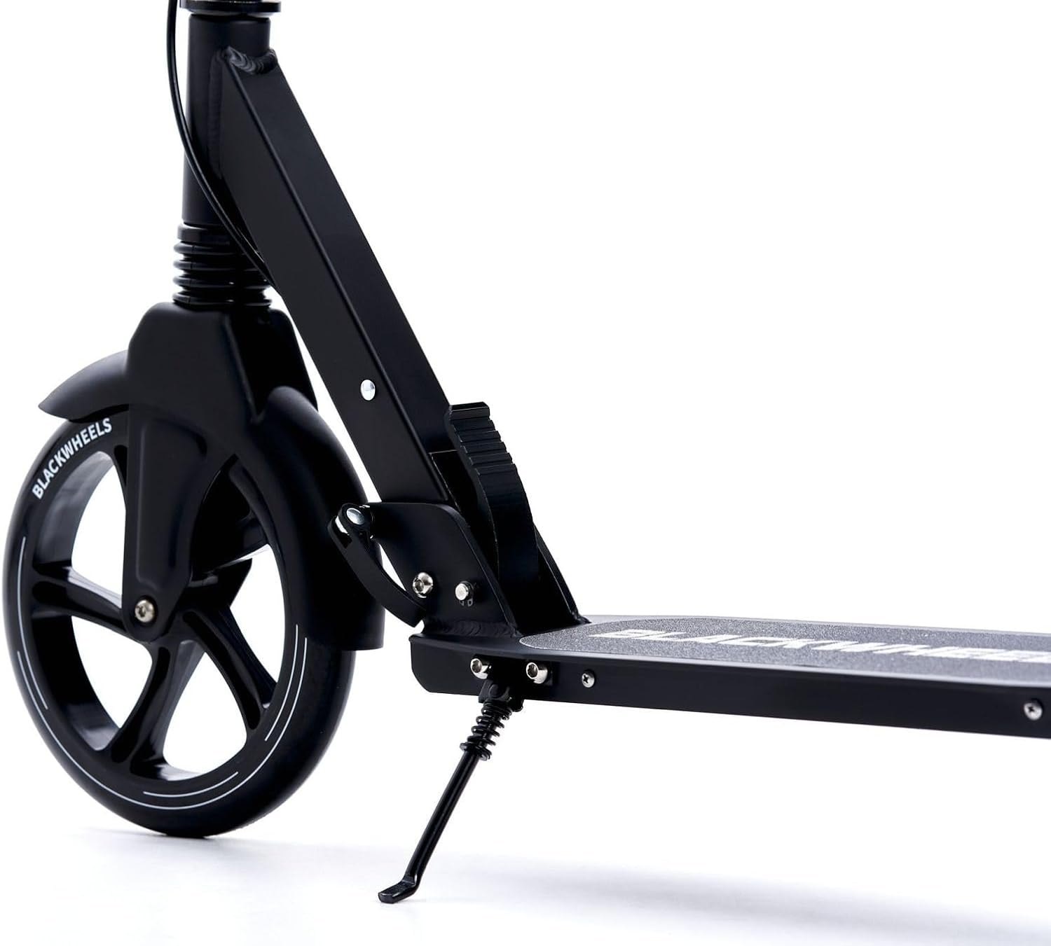 Blackwheels Scooter Slide with Brake Disc, Scooter for Adults, Wheels 230 mm PU, Foldable City Scooter with TPR Handles, Kick Scooter Non-Slip Surface, Scooter up to 100 kg, Height Adjustable – Bild 4