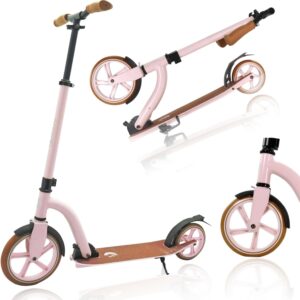 BEST SPORTING B Vintage Scooter Children and Adults I Children’s Scooter with 205 or 230 Wheels I High-Quality City Scooter I Scooter for up to 100 kg I Scooter Adults Foldable