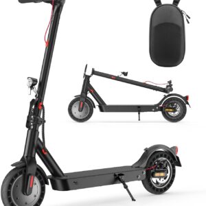 E-Scooter with Road Approval (May not be Available in all Countries), 10 Inches, Max 40 km Range, 20 km/h, Comfortable Shock Absorption, Electric Scooter up to 120 kg, App Connection, LED Display,