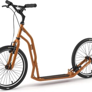 Yedoo S2020 Scooter – up to 150 kg, Kick Scooter with Pneumatic Tyres 20/20 – Scooter for Adults, Dog Scooter