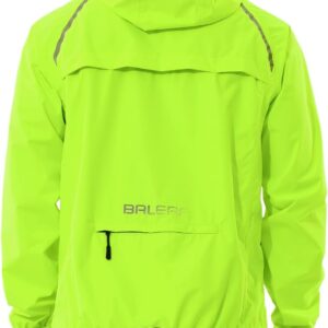 baleaf Men’s Cycling Jacket, Rain Jacket, Waterproof, Breathable Hiking Jacket, Windbreaker, Outdoor Jackets, Lightweight Wind Jacket, Trekking Jacket, Bike Jacket