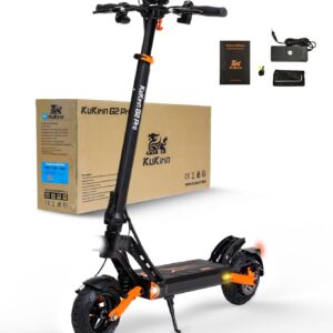 Adult Road Legal E-Scooter 58 km Range, Max 20 km/h, Height Adjustable Handlebar, 9 Inch All-Terrain Tyres, Double Suspension, IP54 – Ideal for City & Offroad Adults
