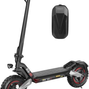 E Scooter with Road Approval, 10 Inch Off-Road Tyres, 500 W Motor, Max 80-100 km Range, Comfortable Damping & Indicator (EMark), App Control, E Scooter for Adults