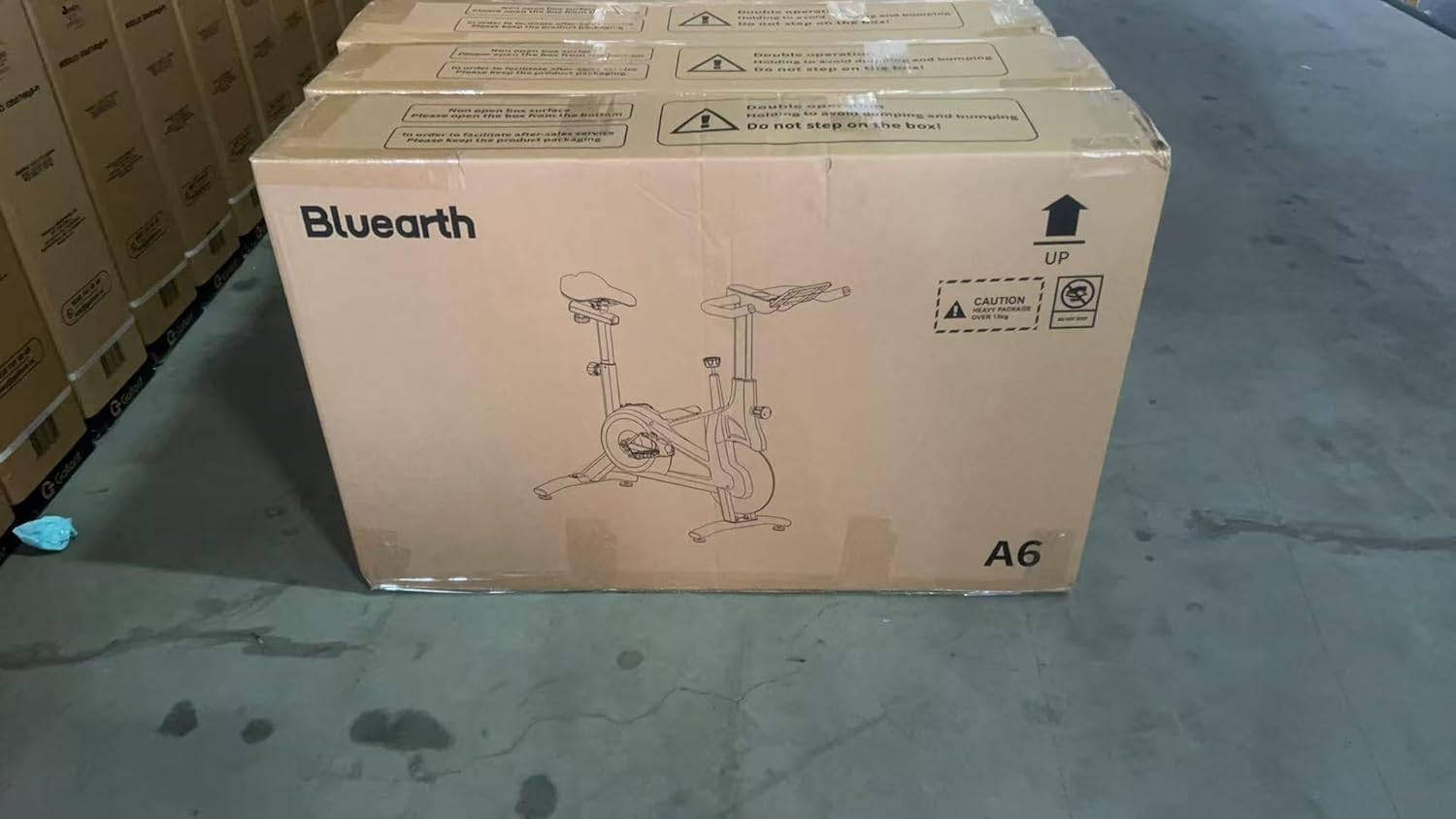 Bluearth Heimtrainer Fahrrad mit Magnetischem Widerstand, Hometrainer Fahrrad mit Smart App, Leise & Bequem Indoor Spinning Bike mit Immersivem Erlebnis und Live-Kursen, Max. 150KG – Bild 9