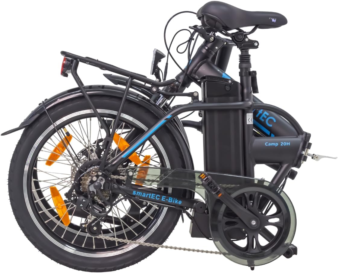 Camp-20H E-Bike Folding Bike 250 W Rear Wheel Motor Li-Ion Battery 36 V/15.6 Ah 20 Inch E-Folding Bike Electric Bicycle Range 100 km to 25 km/h – Bild 3