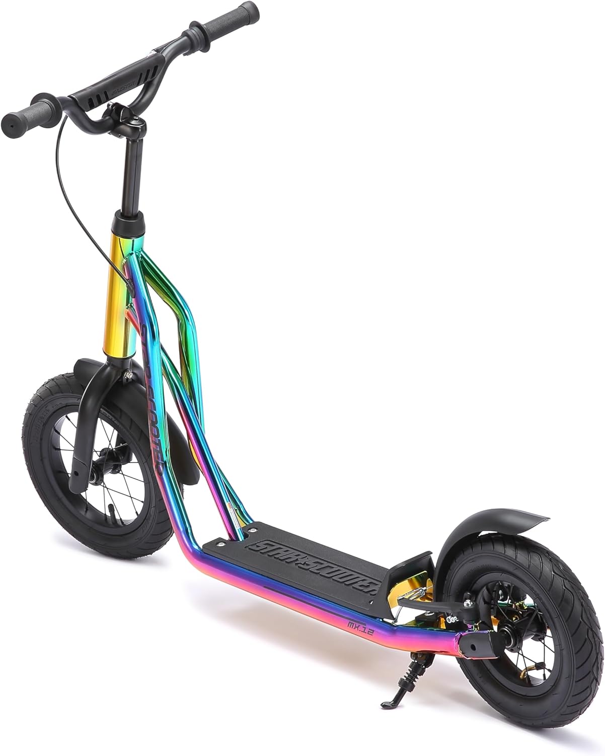 STAR SCOOTER Children's Kick Scooter from 6-7 Years | 12/10 Inch Mixed City Kick Scooter Pneumatic Tyres – Bild 3