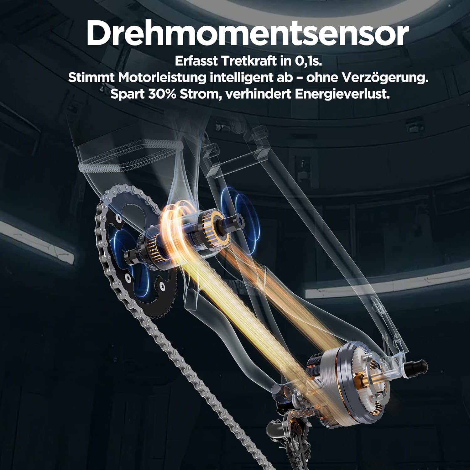 E Bike elektrofahrräder Herren Damen, Ebike 48V 20Ah(960Wh) Akku bis 140km, 27.5x2.8 Zoll Electric Bike 9-Gang Getriebe mit LCD-Display,Vollfederung E Fahrrad 250W Motor 80 N.m, KO1 – Bild 5