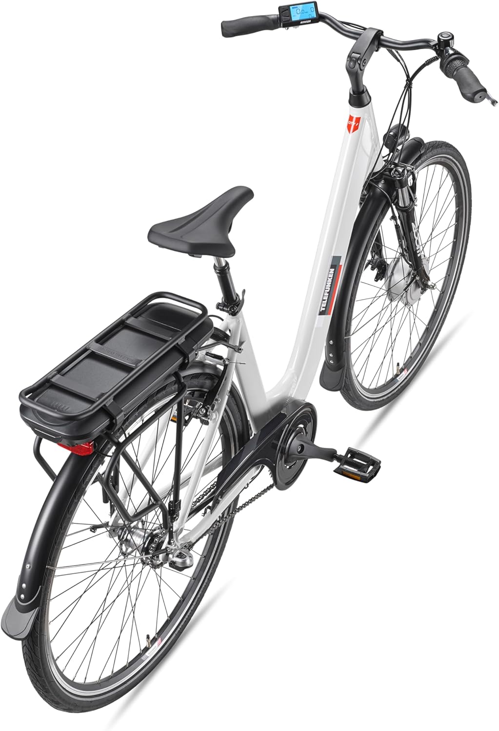 TELEFUNKEN E-Bike 28 Zoll Fahrrad für Damen & Herren | Pedelec Citybike mit 3-Gang Nabenschaltung | Rücktritt | Elektrofahrrad 250 W Frontmotor | 468 Wh Li-Ion Akku | EBike Multitalent RC835 – Bild 3