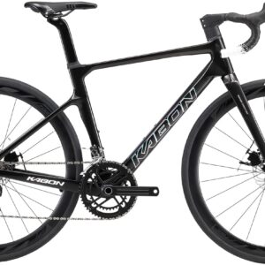 KABON Carbon Road Bike, T800 Carbon Fibre Frame, 700C Road Bike with 18 Speeds, Integrated Carbon Handlebar, Disc Brakes Road Bike for Men and Women