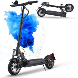 JOYOR E Scooter with Road Approval Y8-S, 48 V 26 Ah, Range 90-110 km, with Shock Absorption Front and Rear, Foldable Electric Scooter, Load Capacity 120 kg, with 10 Inch Tyres