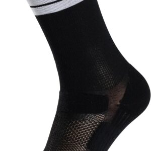 VAUDE Bike Socks Mid II, Ergonomically Padded and Breathable, Quick Drying, Elastic