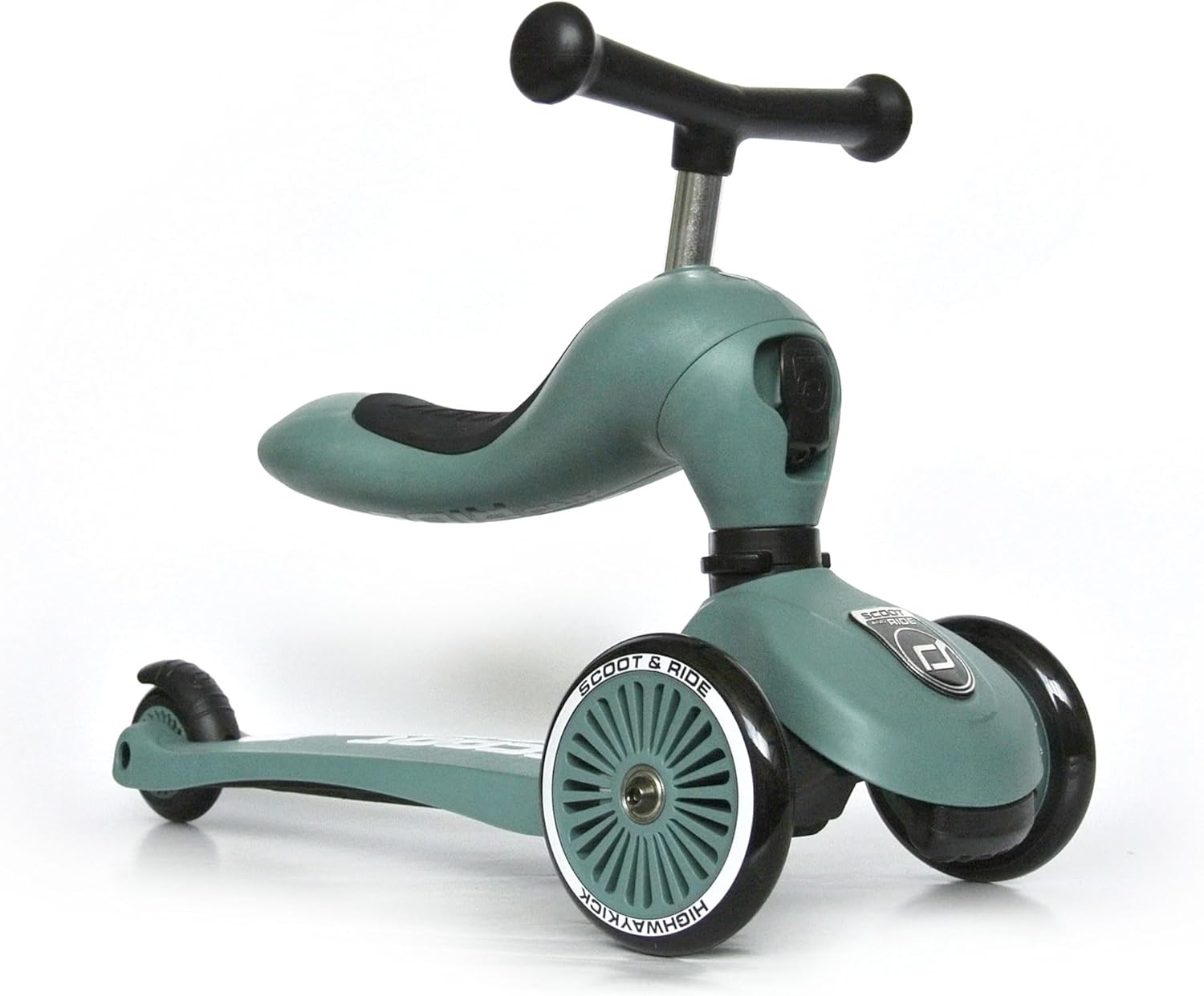Scoot & Ride - Highwaykick 1 Children Adjustable Seated or Standing 2-in-1 Scooter Including Safety Pad for Tip Prevention - for Ages 1-5 – Bild 12