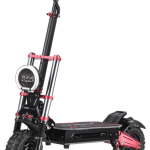 HWWH S5 Offroad Electric Scooter Adult Offroad Scooter Fast NFC Starts 11 Inch Double Motor Double Hydraulic Suspension 200 kg Load Capacity 120 km Max Range