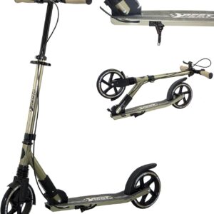 Best Sporting 30410 Scooter with ABEC-7, Black/Gold