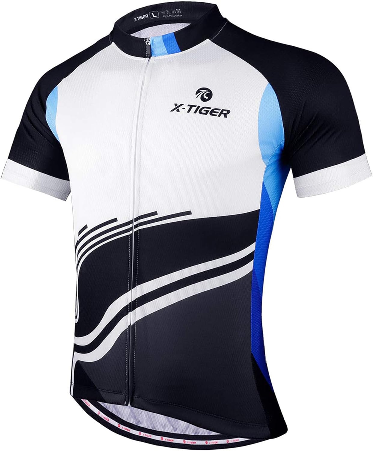 X-TIGER Men's Cycling Jerseys, Short T-Shirt, Cycling Jersey, MTB Road Bike Jersey, Short Sleeve Cycling Clothing for Men