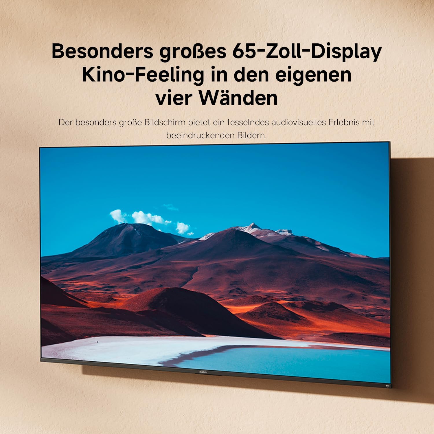 Xiaomi TV F 65, 65 Inch (165 cm), 4K UHD, Smart TV, Fire OS8, Triple Tuner DVB-C/S/S2/T/T2, HDR10, MEMC, 60Hz with 120Hz Game Boost Mode, Voice Control with Alexa, 2GB+32GB, Compatible with Apple AirPlay – Bild 16