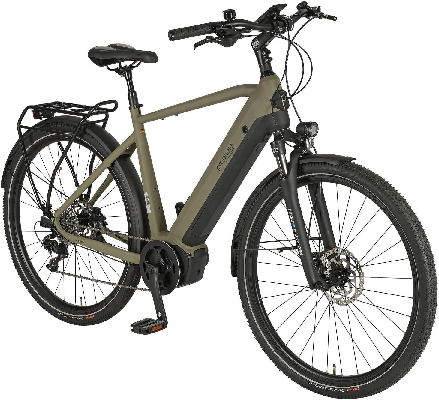Prophete Entdecker 4.0 Trekking E-Bike 28 Zoll - 600 Wh - Integrierter Akku - Mittelmotor - 10-Gang Kettenschaltung - HDY. Scheibenbremse – Bild 2