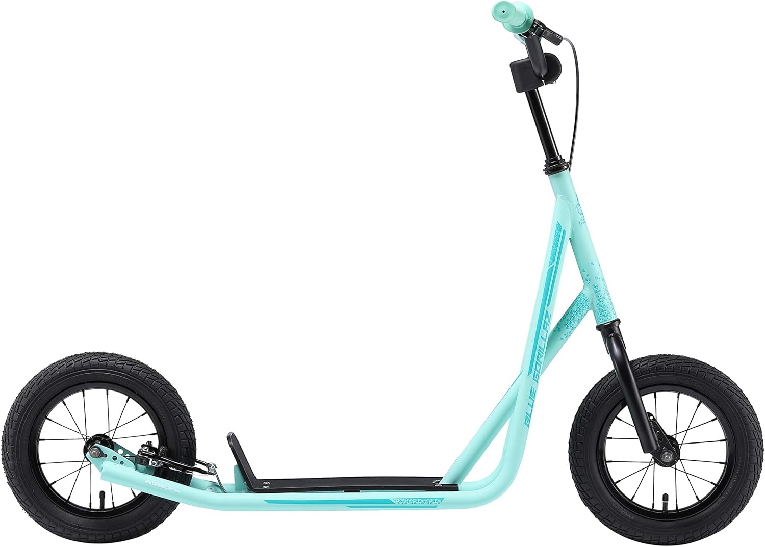 Children's Kick Scooter for Boys and Girls from 6-7 Years | 12-Inch / 30.5-cm Scooter with Pneumatic Tyres – Bild 2