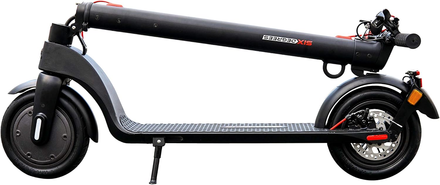 Electric Scooter E 7 - E Scooter with Road Approval ABE - Removable Lithium-Ion Battery 15 - 20 km Range 20 km/h, Black – Bild 8