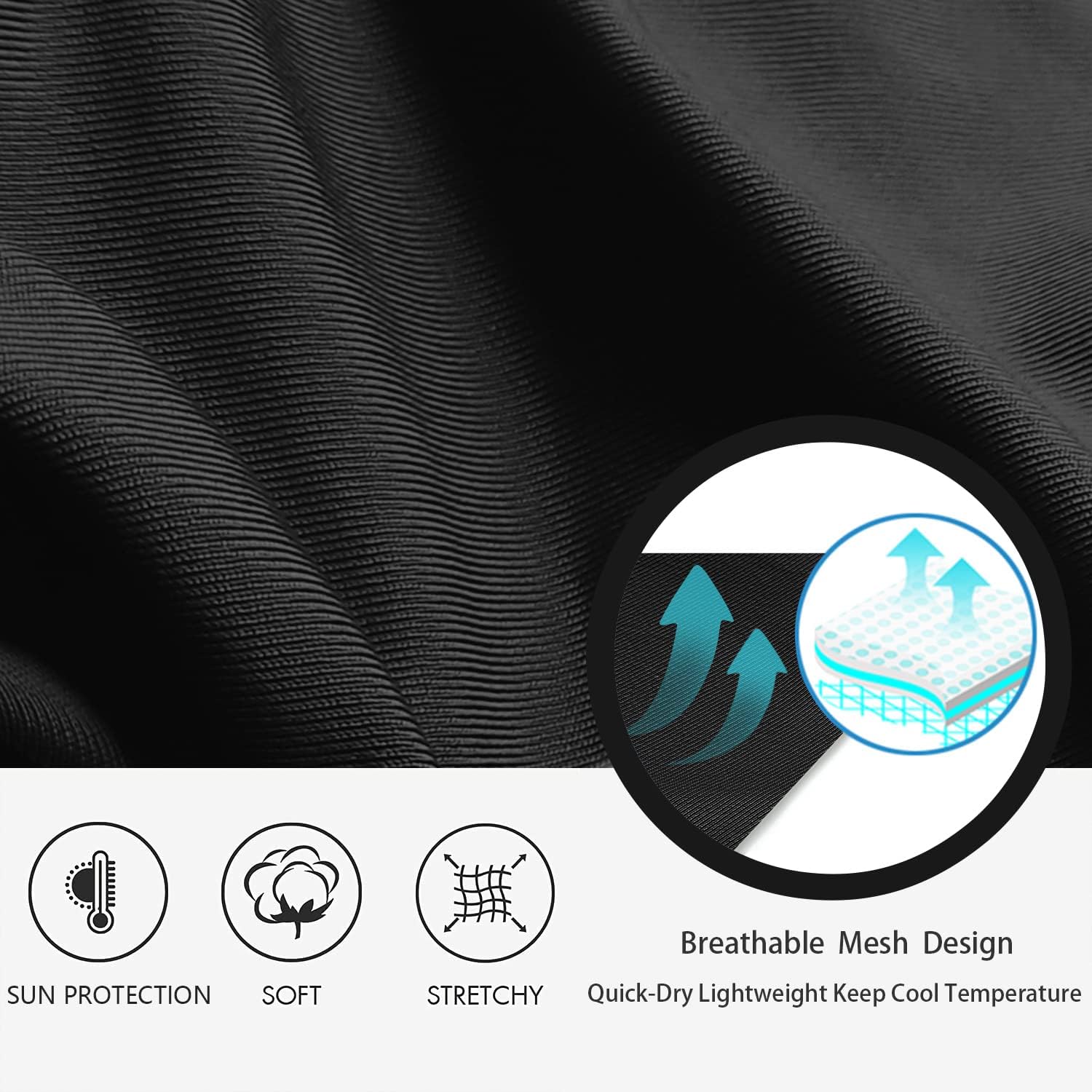 Lo.gas Men's Cycling Bib Shorts, Gel Padded with Pockets, Breathable Quick-Dry for Men – Bild 6