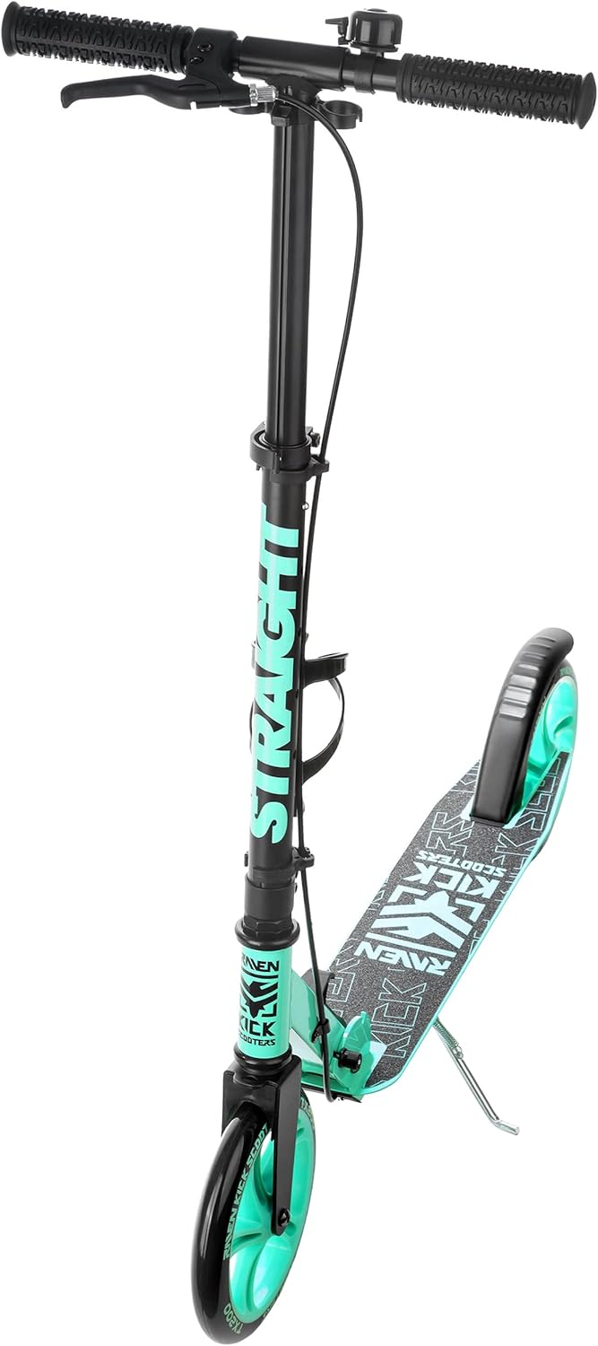 RAVEN Scooter Kick Scooter for Children Adults | Foldable | Height Adjustable | Carry Strap | Bell | Bottle Holder – Bild 2