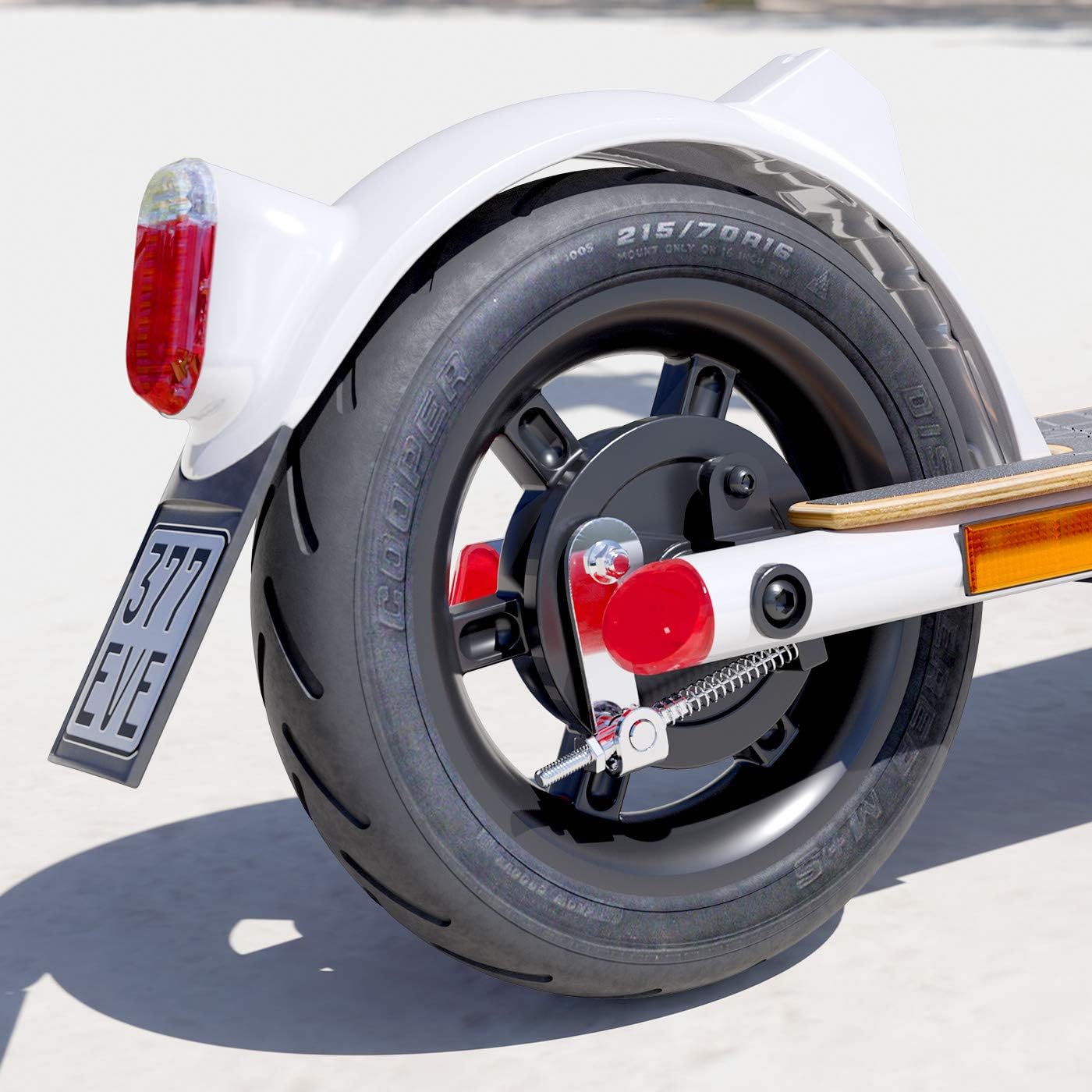 Viron E-scooter with road approval, electric scooter, VTA (Vehicle Type Approval) aluminium electric scooter, foldable scooter, eKFV approval, driver's licence free. – Bild 8