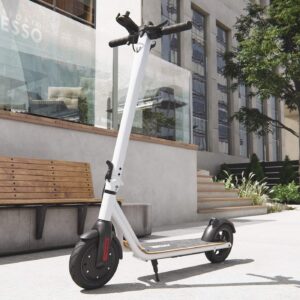 Viron E-scooter with road approval, electric scooter, VTA (Vehicle Type Approval) aluminium electric scooter, foldable scooter, eKFV approval, driver’s licence free.