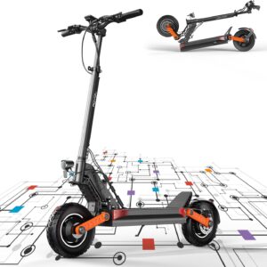 TODIMART E Scooter mit Straßenzulassung D-Serie, 60 km Reichweite, 500W Motor