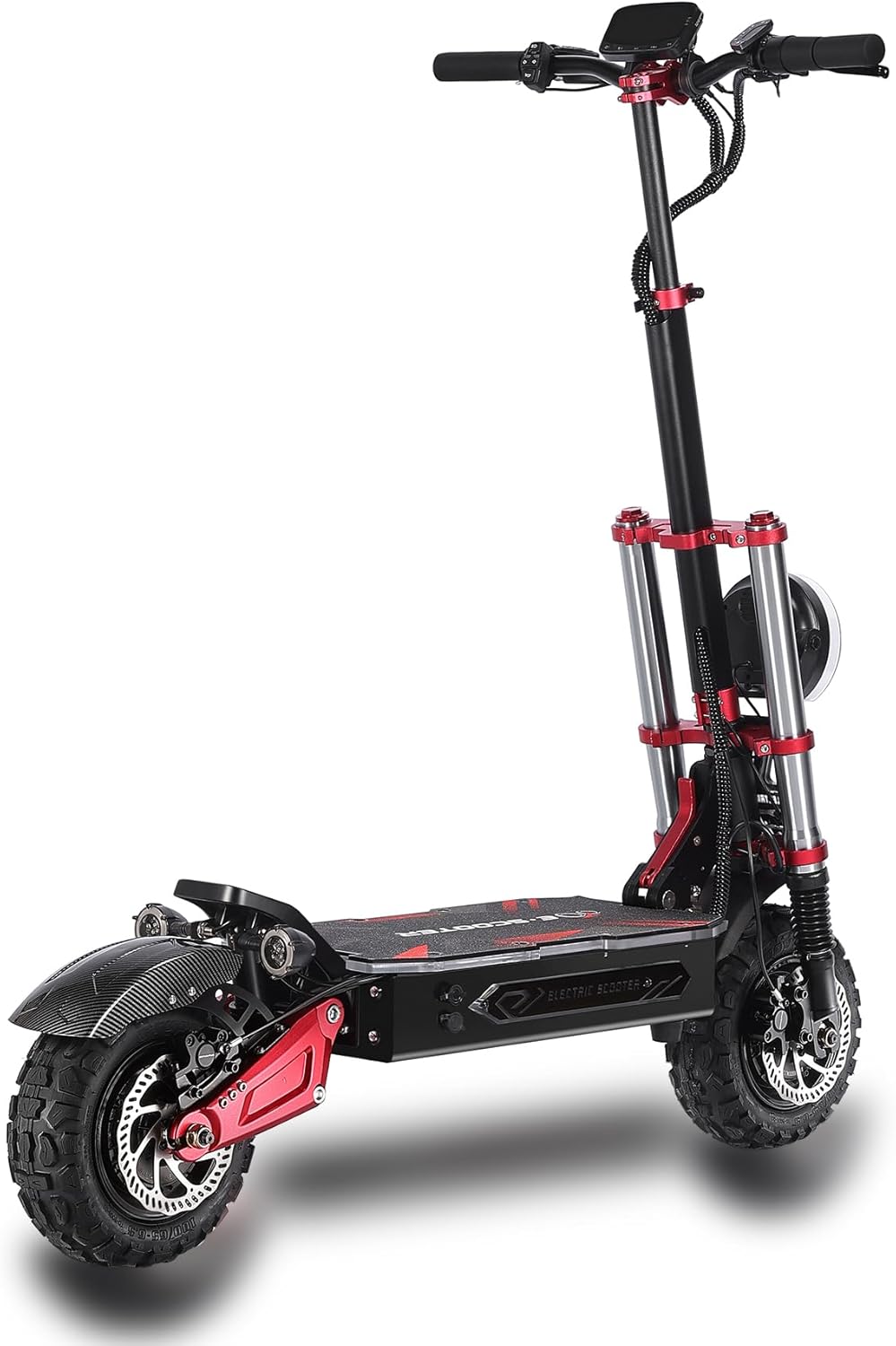 HWWH S5 Offroad Electric Scooter Adult Offroad Scooter Fast NFC Starts 11 Inch Double Motor Double Hydraulic Suspension 200 kg Load Capacity 120 km Max Range – Bild 2