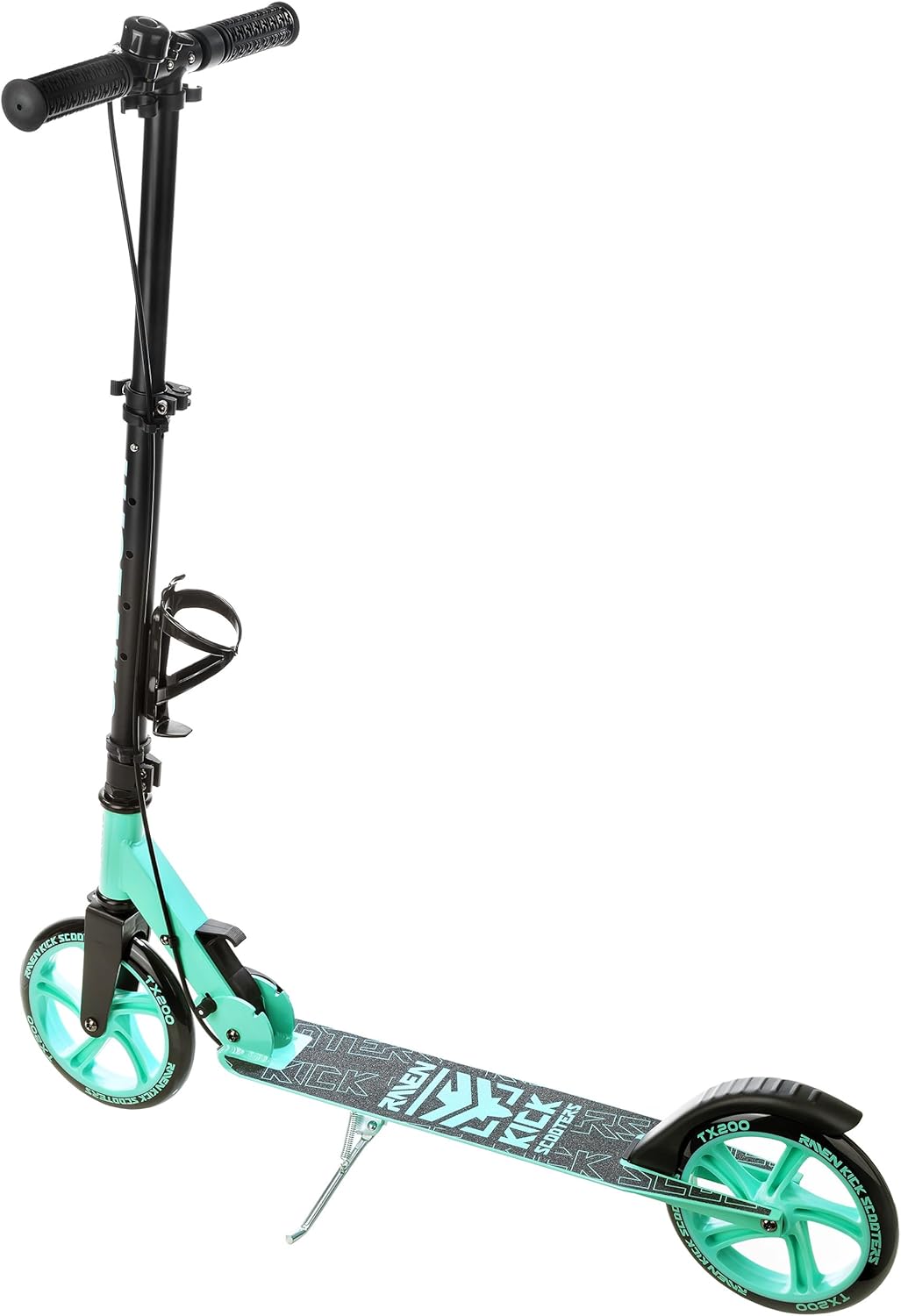 RAVEN Scooter Kick Scooter for Children Adults | Foldable | Height Adjustable | Carry Strap | Bell | Bottle Holder – Bild 4