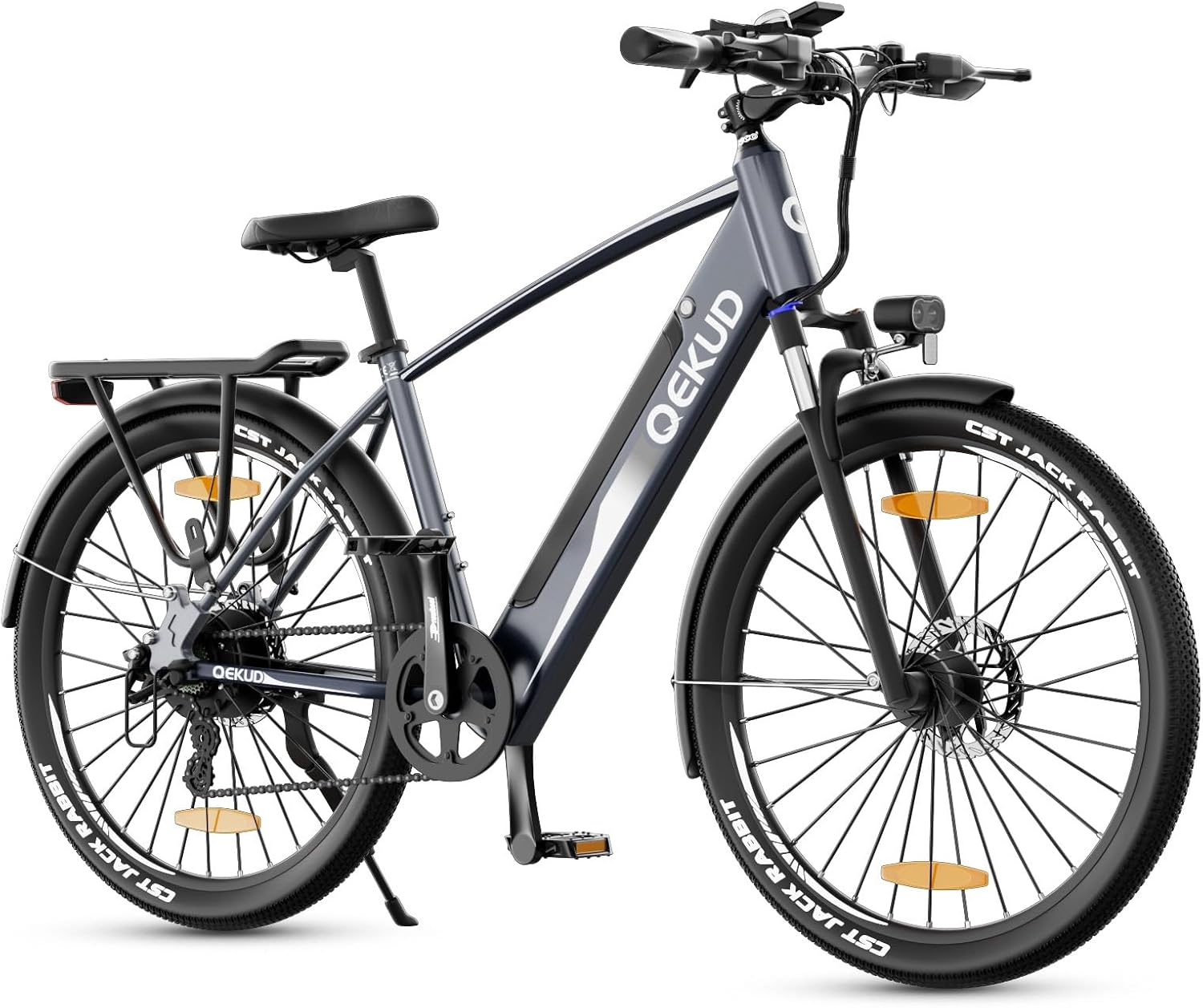 27M204 E-Bike 27.5“ Cityräder Elektrofahrrad, 36V/12Ah Akku ebike,250W Motor, Reichweite 100km bis 25 km/h,Elektrofahrrad mit APP