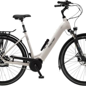 FISCHER E-Bike City CITA 4.3i Electric Bicycle for Men and Women, Mid Motor 65 Nm, 36 V Battery