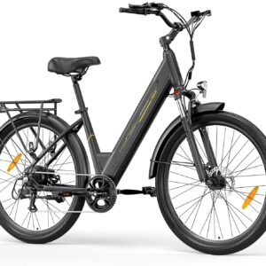 Electric Bicycle 27.5 Inch Motor 250 W Battery 36 V 15.6 Ah Removable Range up to 100 km 7 Speed LCD Display Support 25 km/h Maximum Load 120 kg Unisex E-Bike Model