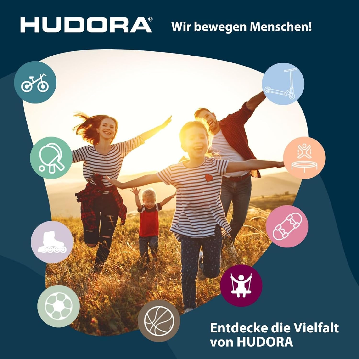 HUDORA BigWheel 230 Advanced Scooter - Sturdy Aluminium Scooter for up to 120 kg - Quiet & Foldable City Scooter with Stand & Bell - Kick Scooter for Children/Teenagers & Adults – Bild 7