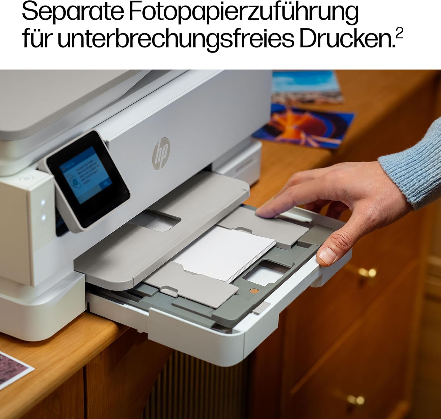 HP Envy Photo 7930 Multifunction Printer, Inkjet Printer, 6 Months Free Printing Instant Ink Included, Printing, Scanning, Copying, Photo Printing, ADF, DIN A4, WiFi, USB – Bild 7