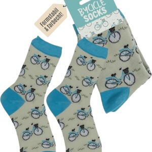 Out of the blue Socken | Originelles Design | Lustige Motivsocken für Damen & Herren | Größe 36-42 | Weiche Baumwollmischung & elastischer Bund