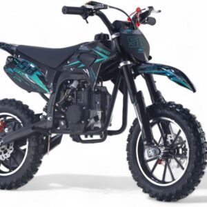 KXD 701A/706A/708A/703A /705 49cc 2/4-Stroke Dirt Bike Pocket Dirt Bike Motocross Motorcycle Cross 49 cc Motor Dirt Bike Pocket Bike (Turquoise, KXD 703B 4-Stroke 49cc PullStarter „Offroad Racing 58)