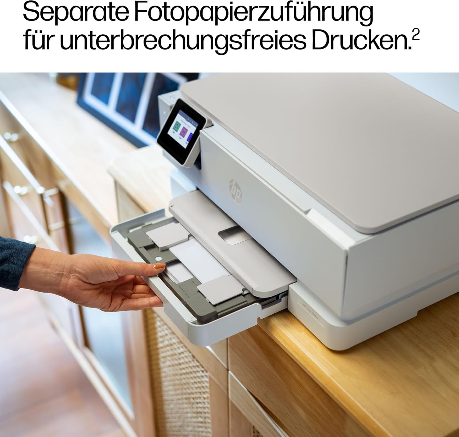 HP Envy Photo 7230 Multifunction Printer, Inkjet Printer, 6 Months Free Printing Instant Ink Included, Printing, Scanning, Copying, Photo Print, DIN A4, WiFi, USB – Bild 7